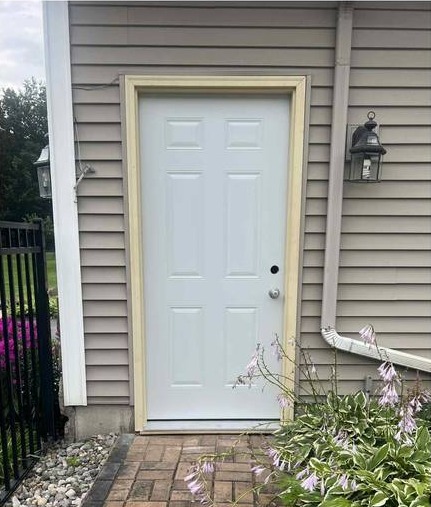 New ProVia entry door installed at a home in Lowell, Michigan